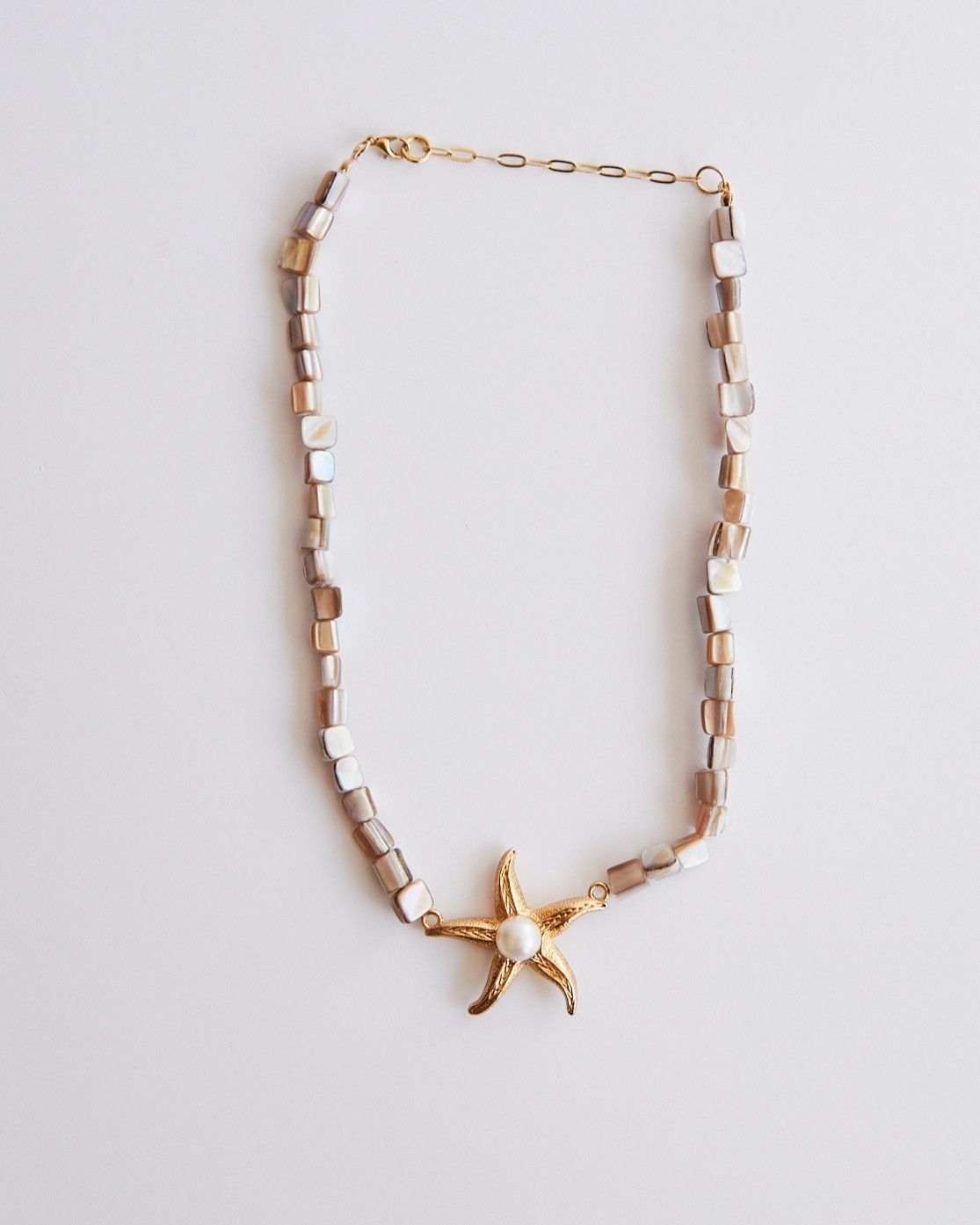 Colar Estrela do Mar Madrepérola 
