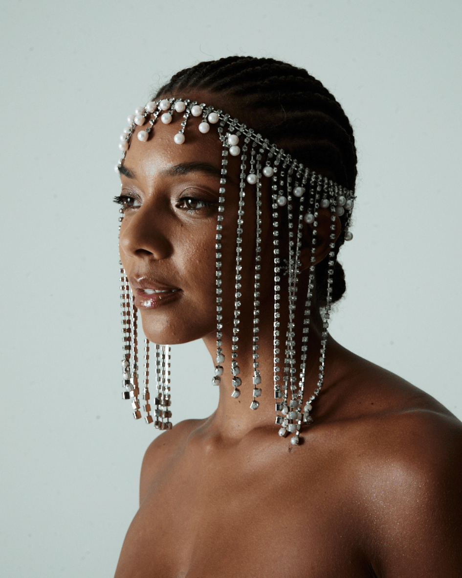 HeadPiece Pérola Franja