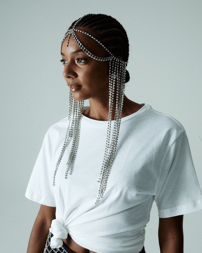 Head Piece Franja Galáxia
