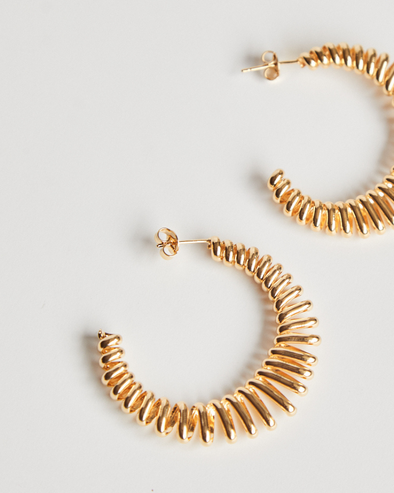 Argola Espiral Mola