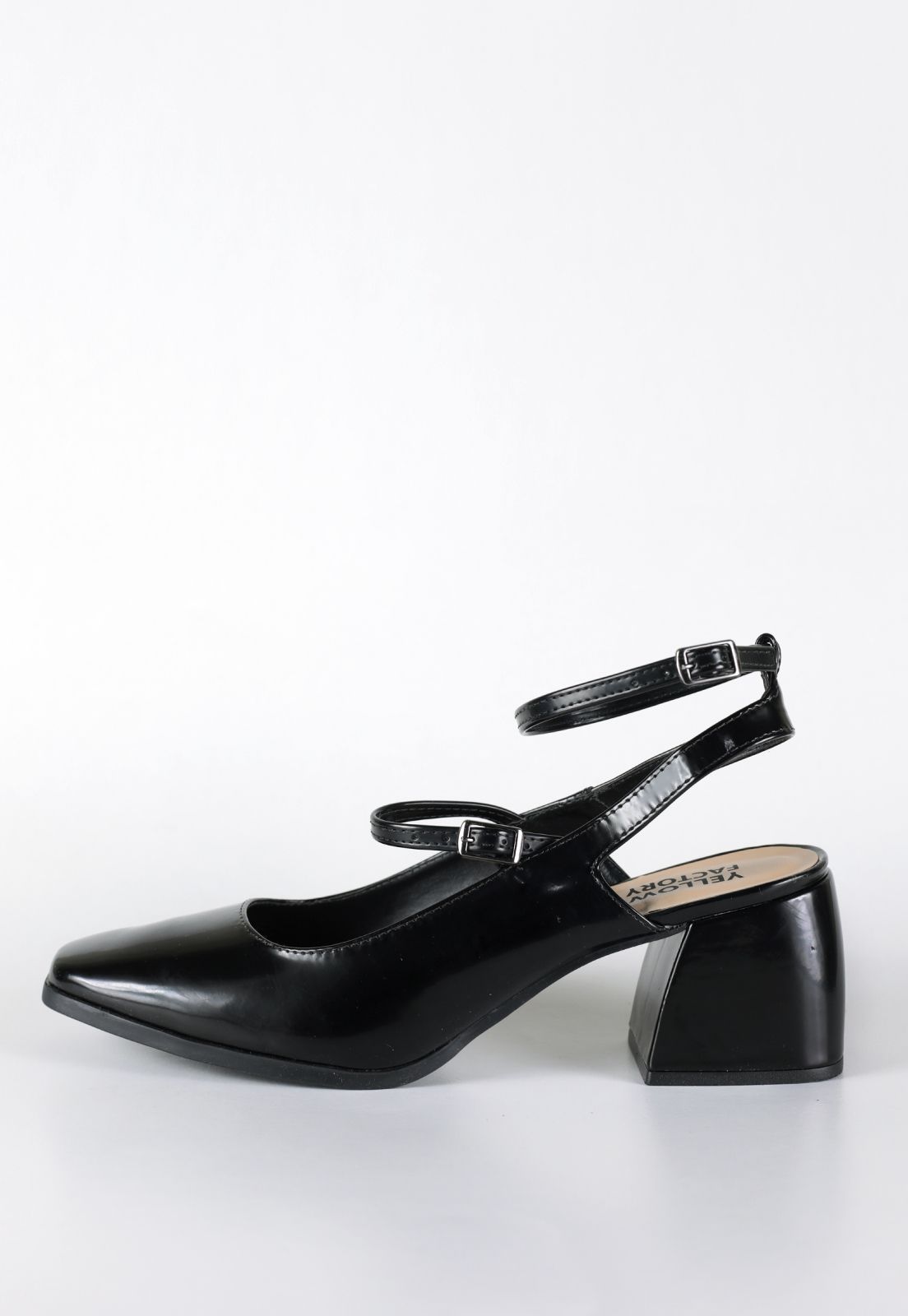 ELEANOR shoes - preto (vegan) - Yellow Factory