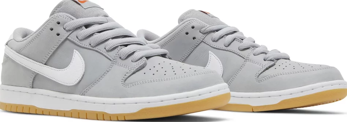 Nike sb cheap gray and white