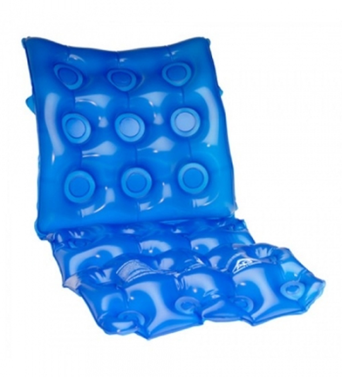 Foto do produto Almofada de água quadrada com Encosto inflável ref. 1004 AG Plasticos