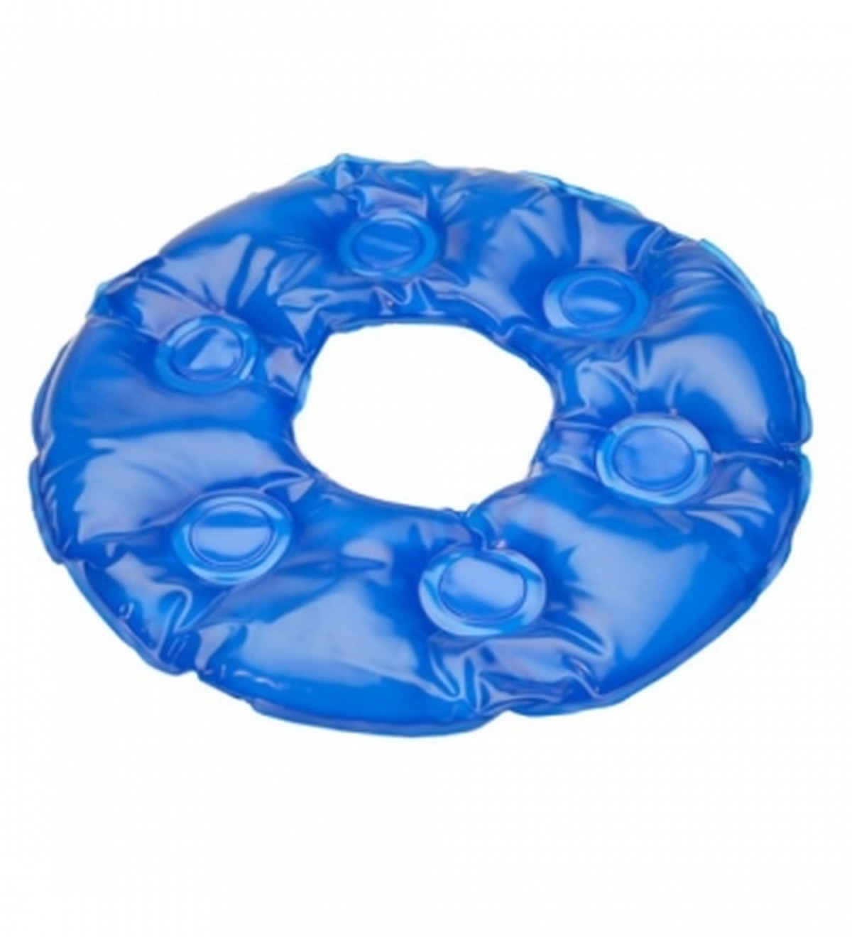 Foto do produto Almofada de gel redonda com Orificio - Ref: 1015 AG Plastico