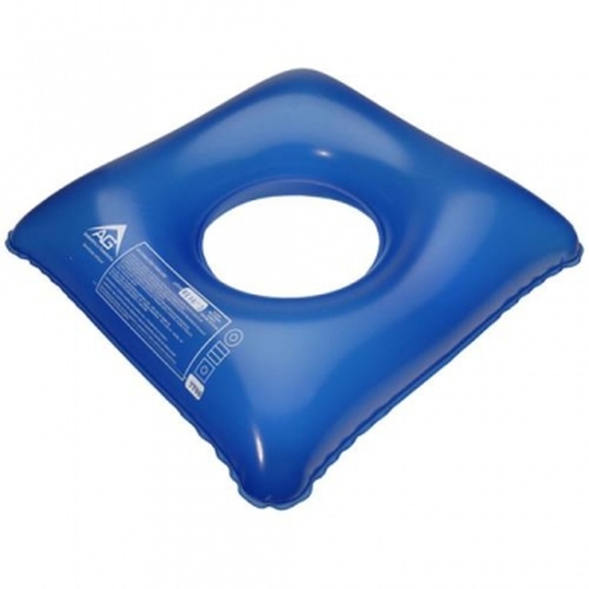 Foto do produto Almofada Inflável Quadrada com Orificio ref:1008 AG Plastico