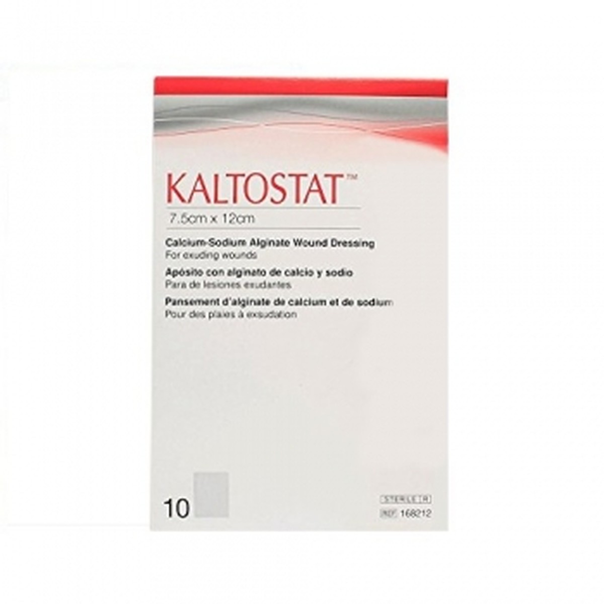 Foto do produto Kaltostat Curativo de Alginato de Cálcio e Sódio- 7,5x12cm 