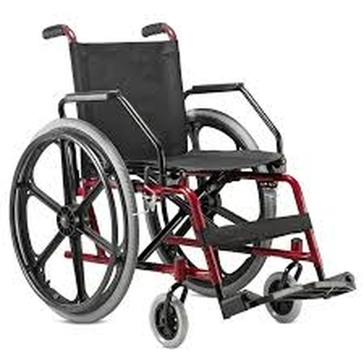 Foto do produto Cadeira de Rodas Cantu Epoxy até 90kg (assento 42cm)