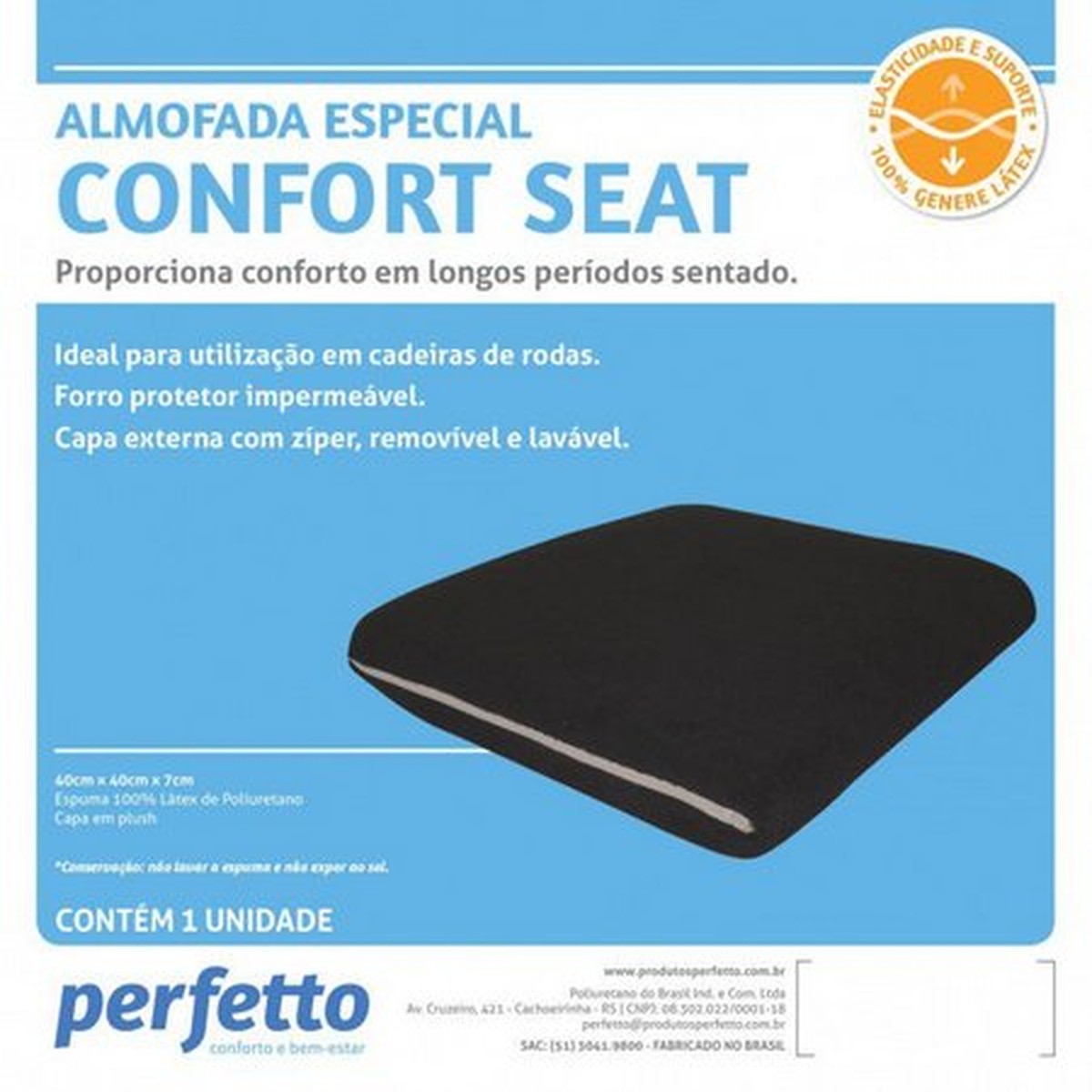 Foto do produto Almofada Especial Confort Seat  Perfetto 