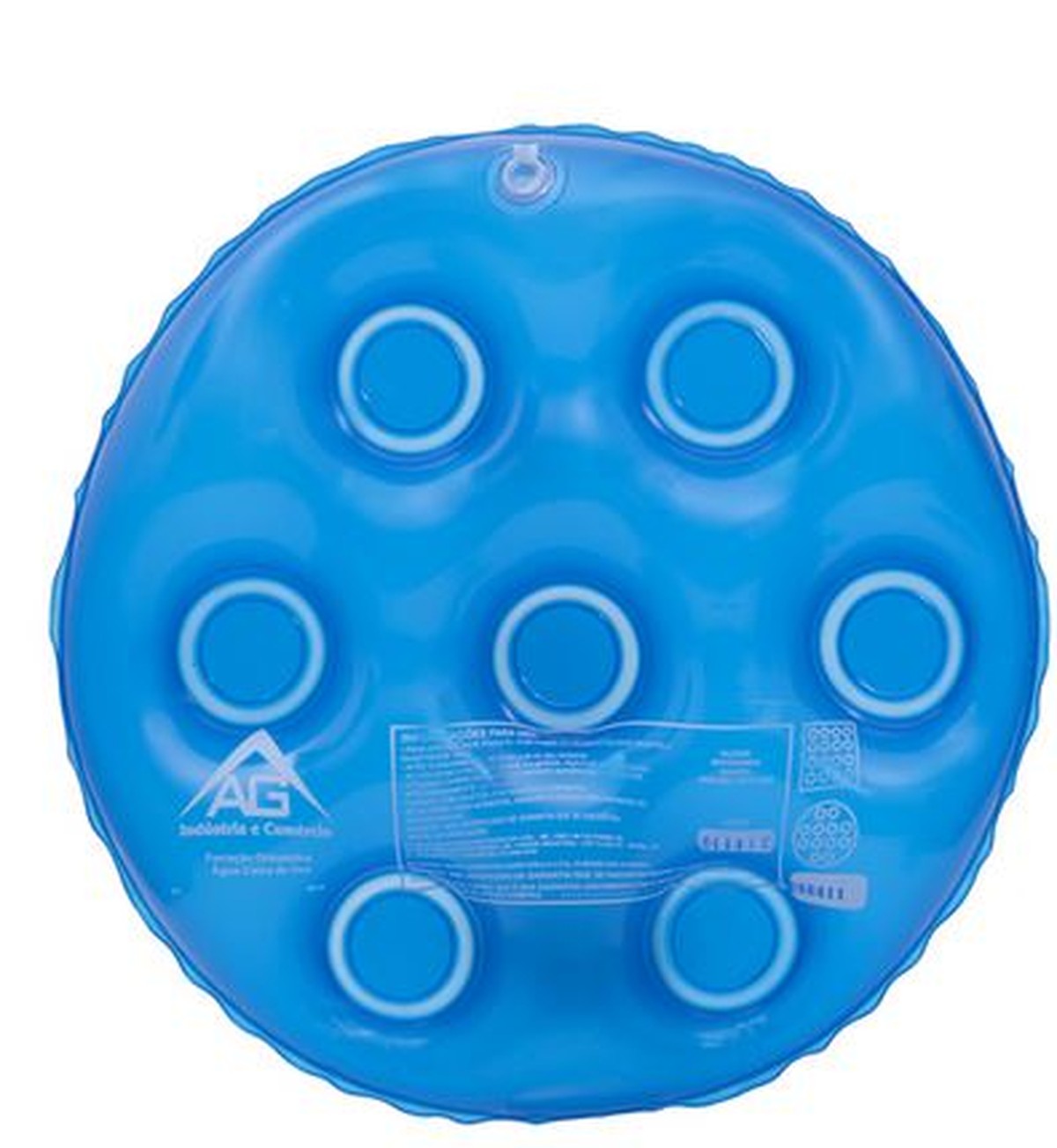 Foto do produto Forração (Almofada) Ortopédica Água Redonda Caixa de Ovo Cód.1119 - AG Plástico