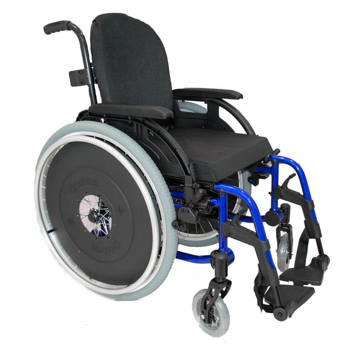 Foto do produto Cadeira de Rodas K3 Com Encosto Anatômico Hummel até 120kg Ortobras