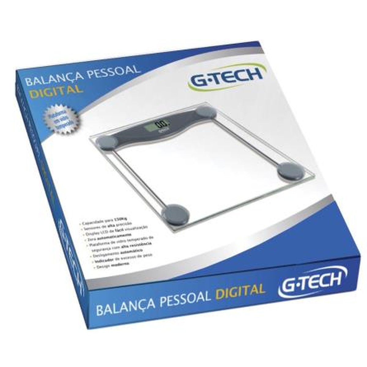 Foto do produto Balança Digital Glass 10 G-tech