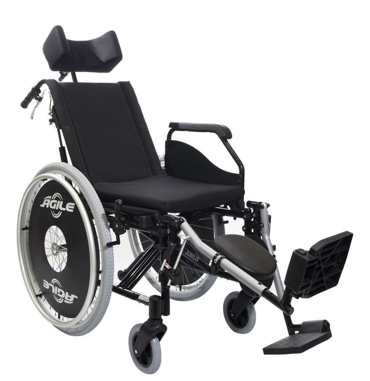 Foto do produto Cadeira de Rodas Agile Reclinavel até 120kg