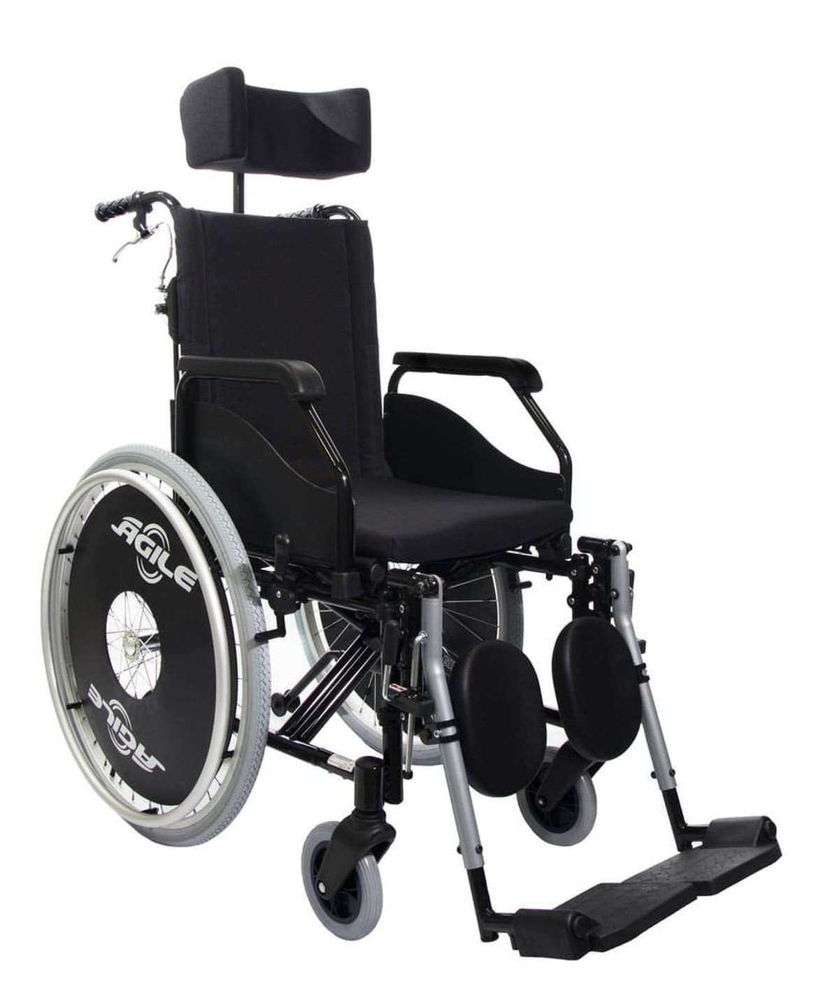 Foto do produto Cadeira de Rodas Agile Reclinavel até 120kg
