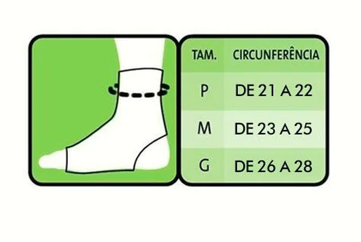Foto do produto Tornozeleira Esportiva com Cadarço BC0046  Mercur