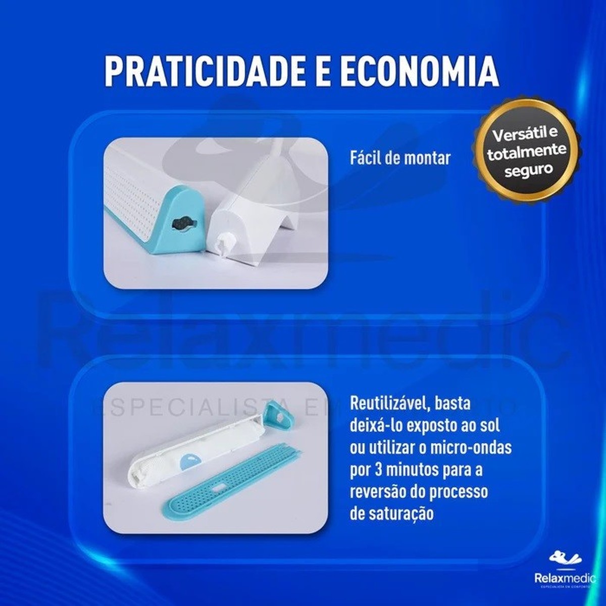 Foto do produto DESUMIFICADOR (CABIDE) MULTI DRY RELAXMEDIC