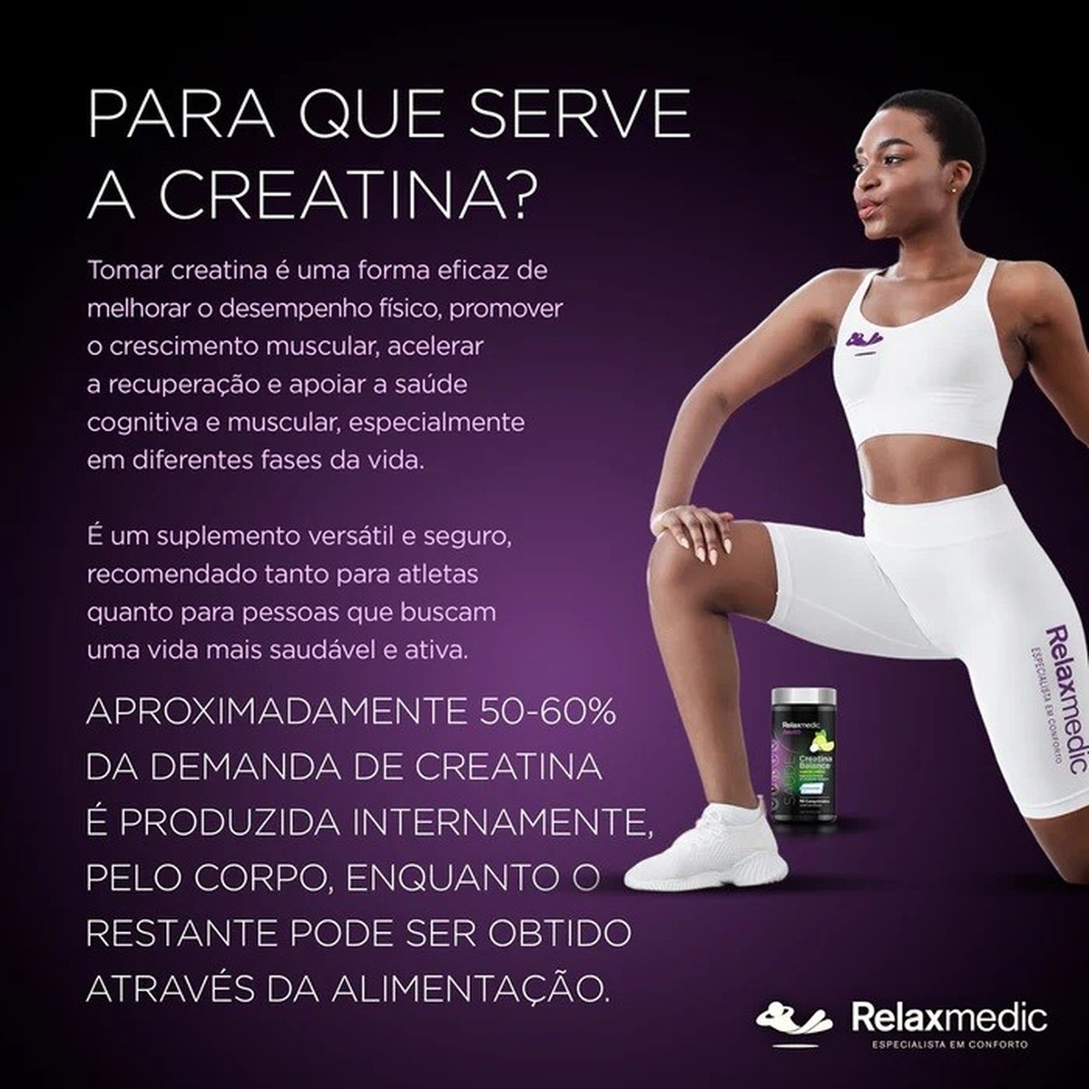 Foto do produto CREATINA BALANCE LIMÃO COMP MAST. 90 UNID. RELAX 