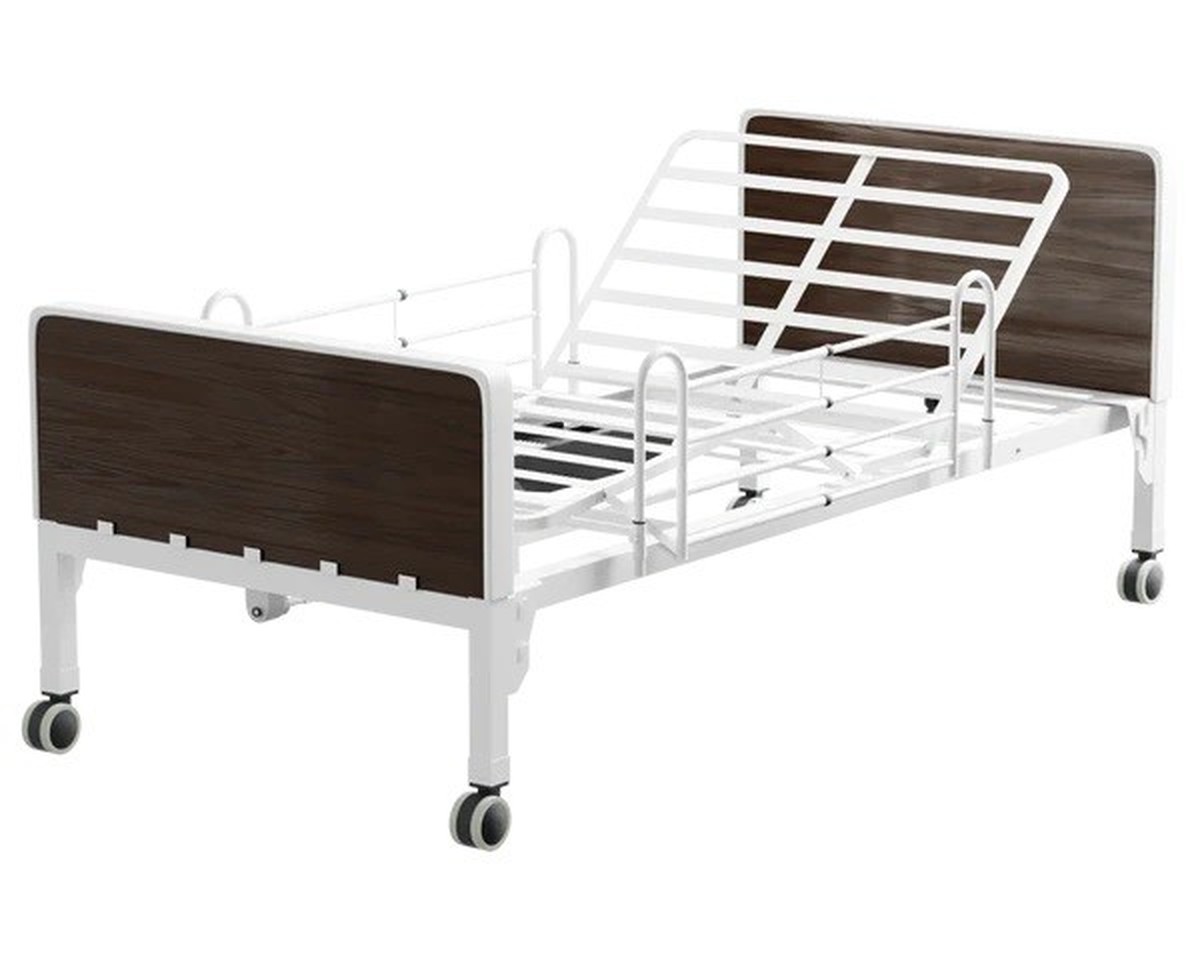 Foto do produto CAMA FULL ELETRICA C/RODAS E GRADES TM977 THERAMART 