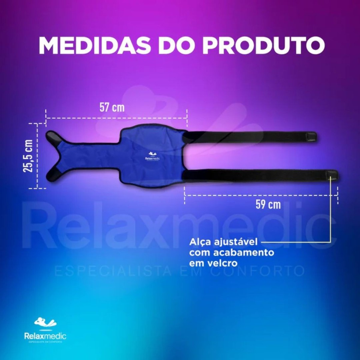 Foto do produto BOLSA TERMICA FULL JOELHO  RELAXMEDIC 