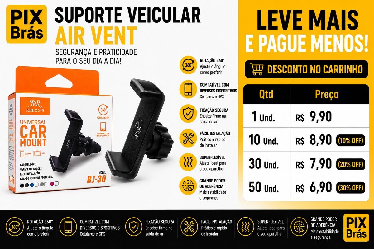Suporte Veicular Air Vent