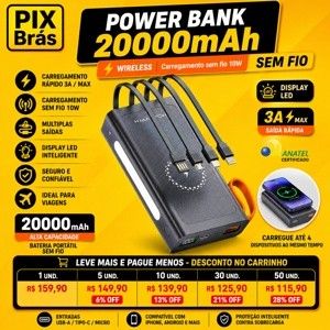 POWER BANK PORTÁTIL - H'MASTOM YD47