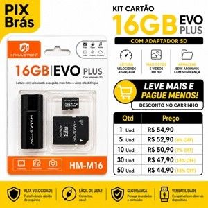 MICRO SD ADAPTER 16G - H'MASTOM HM-M16