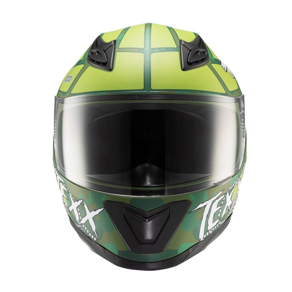 Capacete Texx Hawk Fury - Verde/Amarelo