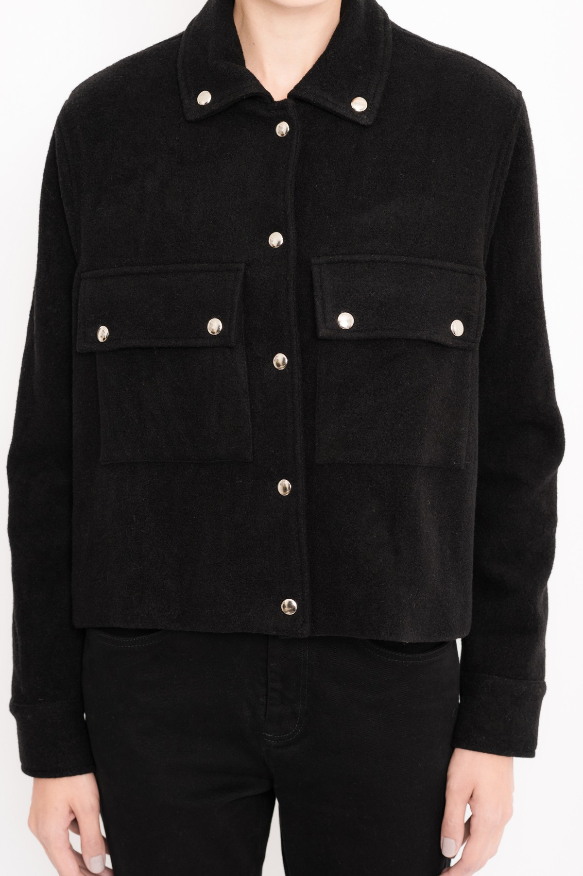 jaqueta utilitária em lã | utility wool jacket
