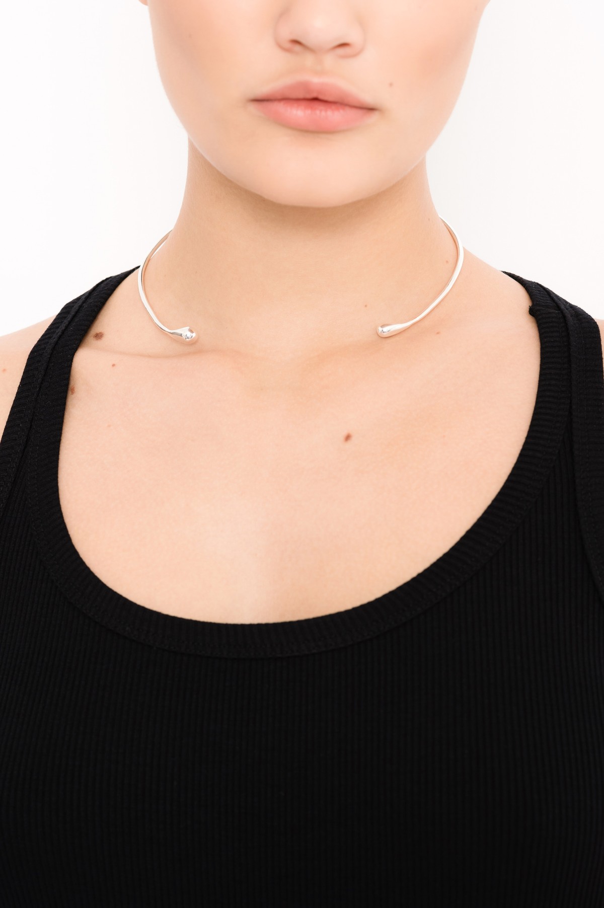 colar ajustável em prata | adjustable silver necklace