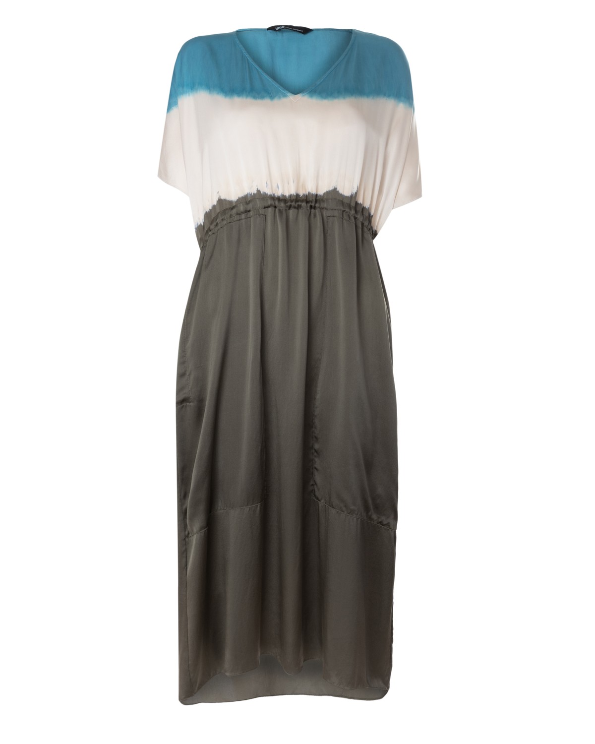 vestido em seda tinturado artesanalmente | silk dress with artisanal dye