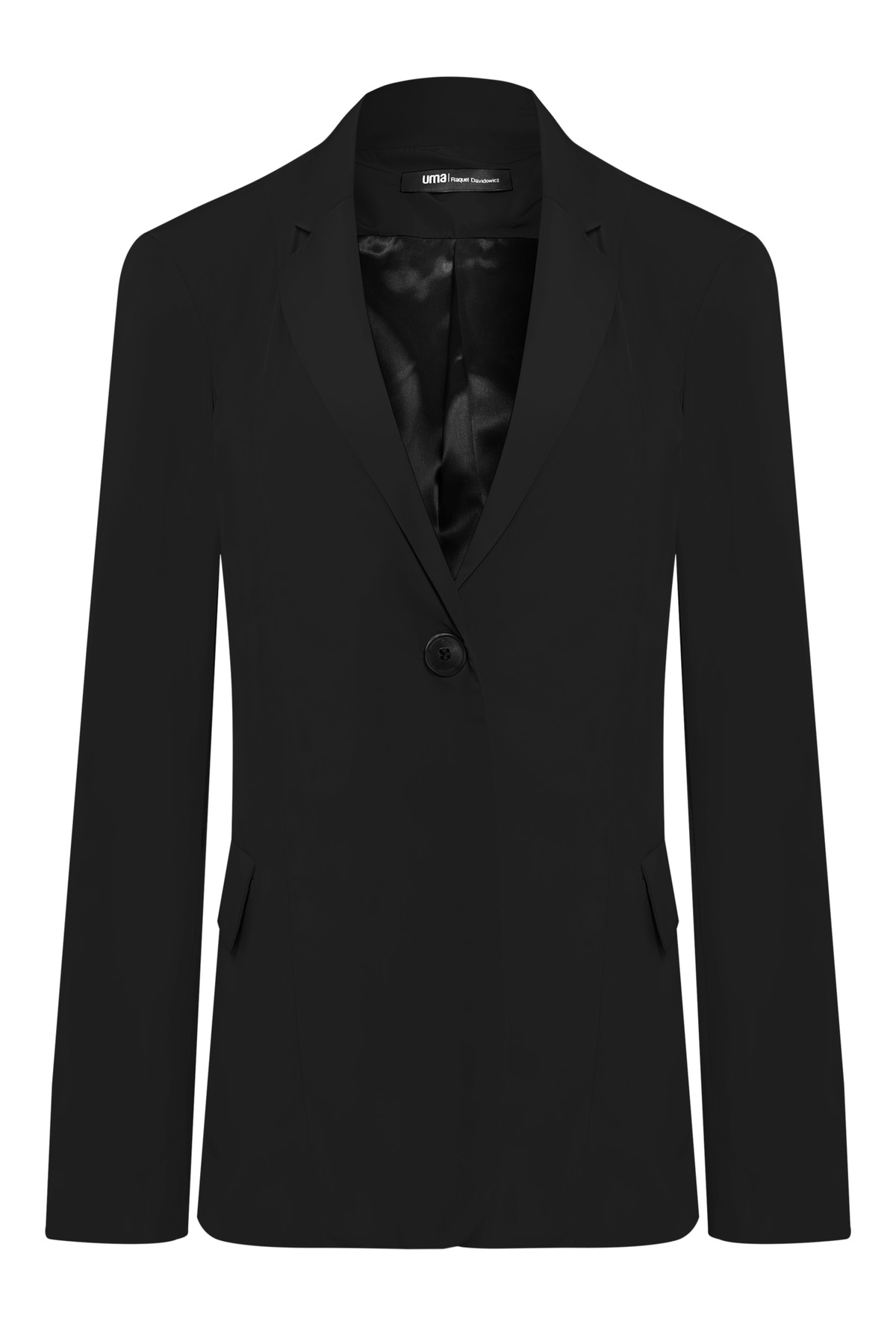 blazer em tecido tecnológico reciclado | recycled polyester tailoring blazer