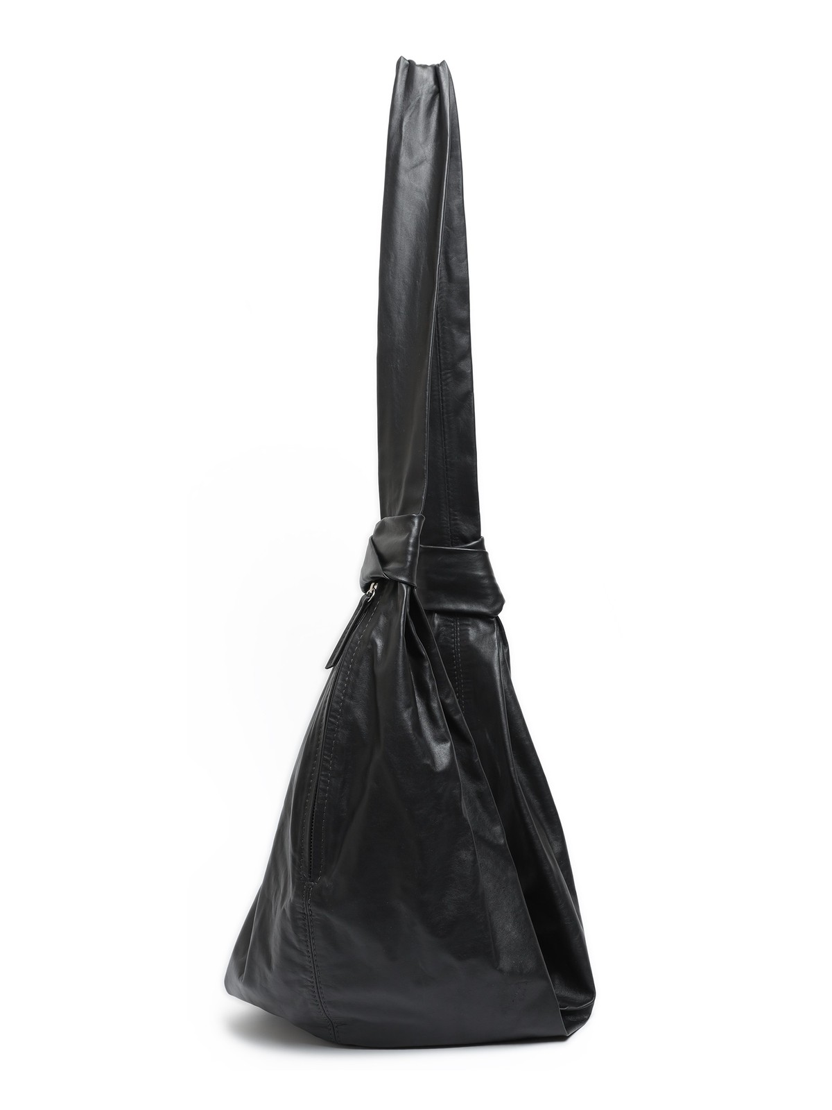 bolsa grande de ombro em couro | large leather shoulder bag