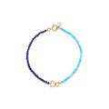 Pulseira Blush Turquesa com Lápis Lazulli