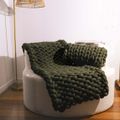 Manta Maxi Tricot Cotton Verde Pinho M