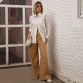 Camisa Linho Off White