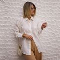 Camisa Linho Off White