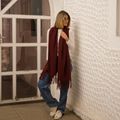 Cachecol Tricot Vinho