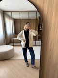 Cardigan Tricot Xis Off White