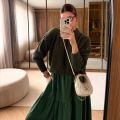 Blusão Tricot Xis Tramas Verde Folha