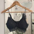 Top Renda Comphy Cinza Chumbo