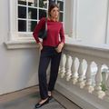 Calça Comphy Cotton Slouchy Preta