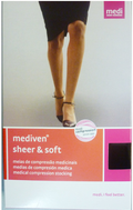 Meia Medi Sheer Soft 3/4 15-20mmHg