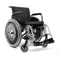 Cadeira De Rodas Dobrável em X Duplo Ulx 140KG Ortobrás