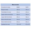 Cadeira Escolar Adaptada Bioforma Expansão