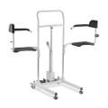 Cadeira de Transferência Multiuso com Elevação Eletrônica até 135 Kg Assento 48,5 cm D80 Dellamed