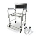Cadeira de Banho Dobrável D40 para Higiene e Mobilidade Assistida
