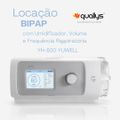 Locação BIPAP com Umidificador, Freq. Resp e Volume YH-830 YUWELL