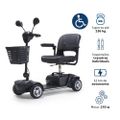 Cadeira Motorizada Scooter Médica, Elétrica, Dobrável, até 136kg LB Dellamed