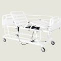 Cama Hospitalar Motorizada Evolution Elevação Steel Cabeceira PEAD Grade Móvel  Pilati