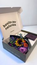 Kit Cumaru - flores naturais + chocolate