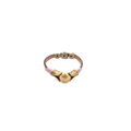 PULSEIRA ENTREMEIO METAL E MADEIRA